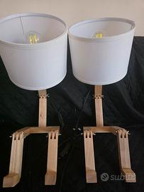 Coppia lampade da comodino