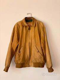 Giubbotto bomber in pelle Timberland vintage