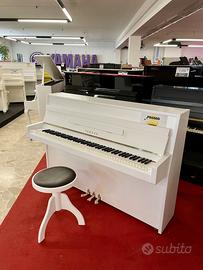 PIANOFORTE VERTICALE YAMAHA BIANCO SATINATO