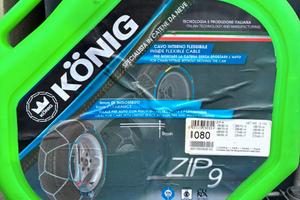 Catene da neve KÖNIG Zip 9 (Misura 080)-9mm NUOVE