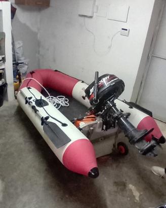  tendere 2,40 m  motore con documenti mercury 4cv