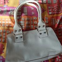 Borsetta Donna cuoio bianca Marca Prune