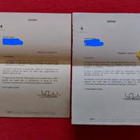 Ferrari Enzo Ferrari Lettere Avv. Montezemolo 2003