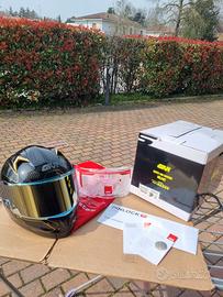 Casco Integrale GIVI 50.9 Nero Titanio Oro TG XL