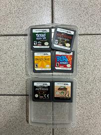Lotto 6 giochi nintendo ds