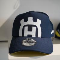 Cappellino con Visiera Moto Husqvarna Bambino Blu