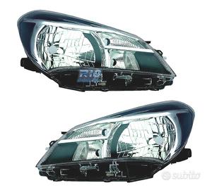 FARI PER TOYOTA YARIS 5P 14-16 FONDO NERO