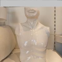 Busto uomo in ceramica