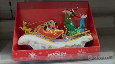 slitta natalizia Disney Mickey and Friends minnie