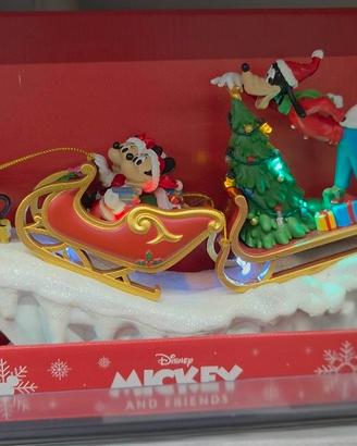 slitta natalizia Disney Mickey and Friends minnie
