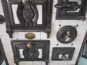 Stufa a legna putage in ceramica