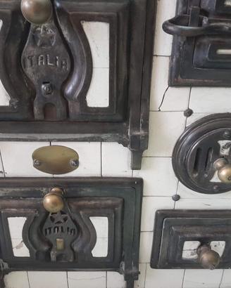 Stufa a legna putage in ceramica