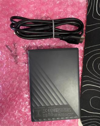 Hard disk 2.5 wd my passport  4tb wdbpkj0040bbk-08