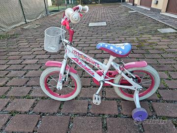 Bicicletta da bambina 14 pollici