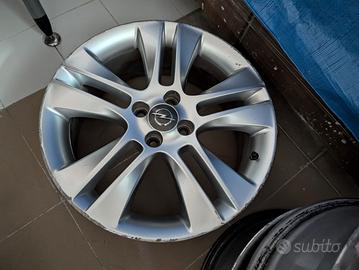 Cerchi in lega 17" originali Opel Corsa D 