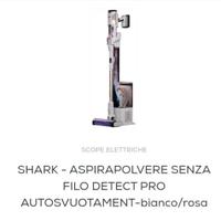 SHARK - ASPIRAPOLVERE SENZA FILO DETECT PRO AUTOSV