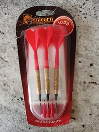 Conf. 3 freccette Unicorn brass darts