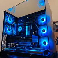 pc gaming triplo vetro rtx 4060 ti + ryzen 7 7700