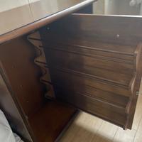 Scarpiera legno capiente