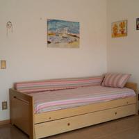 Divano letto con doppio letto + comodino