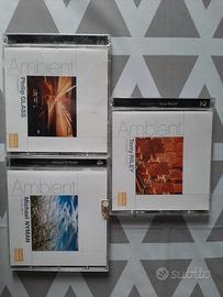 3 CD Ambient Music T. Riley, P. Glass e M. Nyman