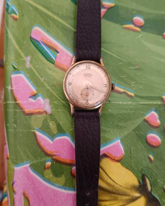 orologio Roamer anni 50 placcato oro