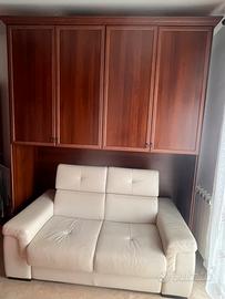 Armadio a ponte modello Giada + Divano letto