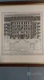 Stampa antica Teatro Milano,Domenico Barbieri