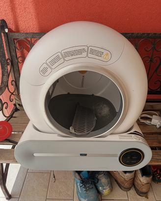 Lettiera autopulente collegabile Wifi