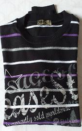Maglione a righe