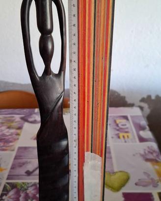 statua africana in ebano