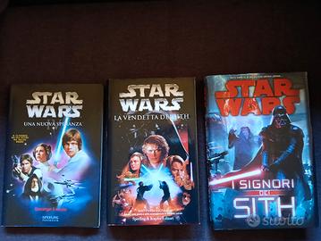 Lotto libri Star wars/Guerre stellari