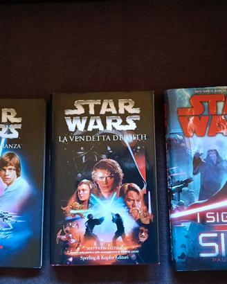 Lotto libri Star wars/Guerre stellari