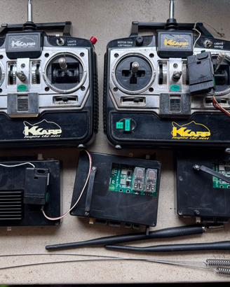 schede, radio , riceventi , antenne barchini kkarp