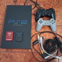 Lotto PlayStation 2 "Fat" + 10 Giochi (Incluso Met