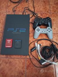 Lotto PlayStation 2 "Fat" + 10 Giochi (Incluso Met