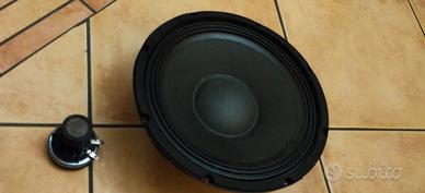 Woofer cono 10 e Tweeter alta efficienza Extreme 