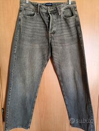 Jeans Loose Fit Uomo 33/32 lavaggio grigio 