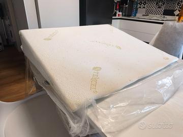 Cuneo ortopedico sfoderabile memory foam 80x70x6