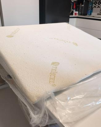 Cuneo ortopedico sfoderabile memory foam 80x70x6