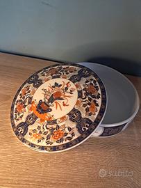 Portagioie Imari in porcellana Giapponese