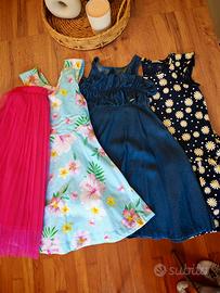 Lotto abbigliamento bambina 6-8 anni estivi