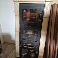 stufa legna con forno