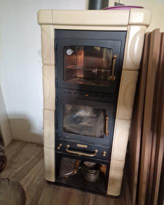 stufa legna con forno
