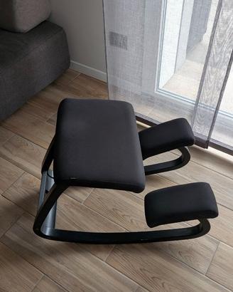 Sedia ergonomica "Varier Variable" - Nera