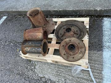 Dischi usati per falciacondizionatrice