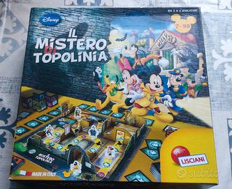 il mistero di topolinia gioco in scatola Lisciani