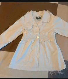 Trench bimba Dolce e Gabbana D&G