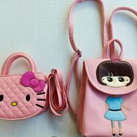 Borsetta e zainetto rosa Hello Kitty