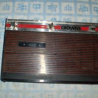 Registrator x musicassette vintage anni 70"Crowns"